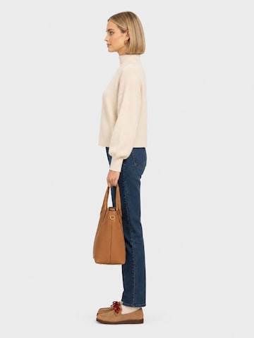 WEARABLE STORIES Knit Cardigan 'Mona' in White