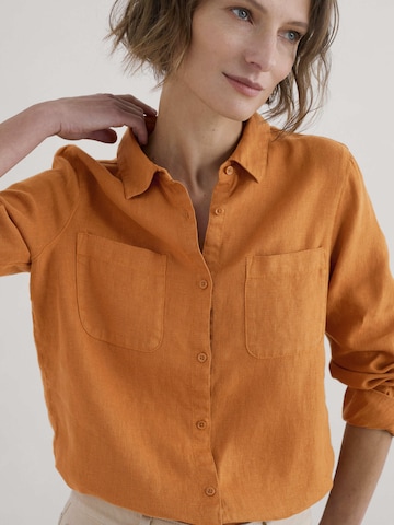 Seasalt Cornwall Bluse 'Hazel Branch' in Orange