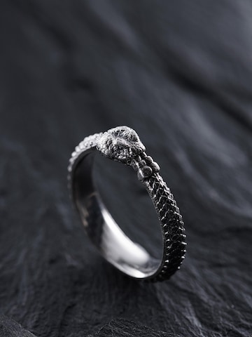 Anello 'Ouroboros' di REYTEL in argento