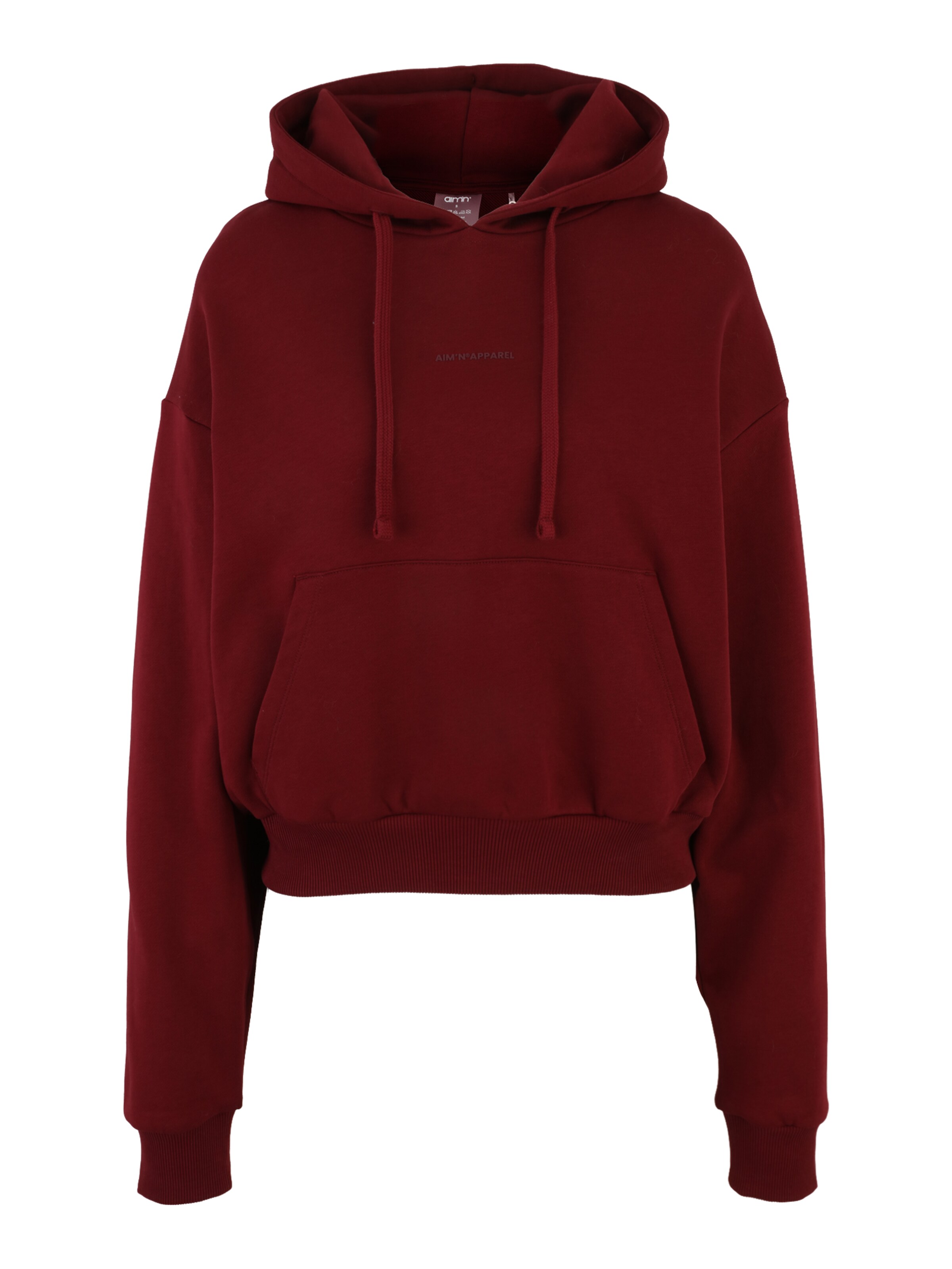 Aim'n Urheilullinen collegepaita värissä punainen: etupuoli