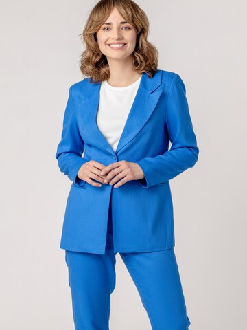 Blazer '8UB001' Quiosque en bleu : devant