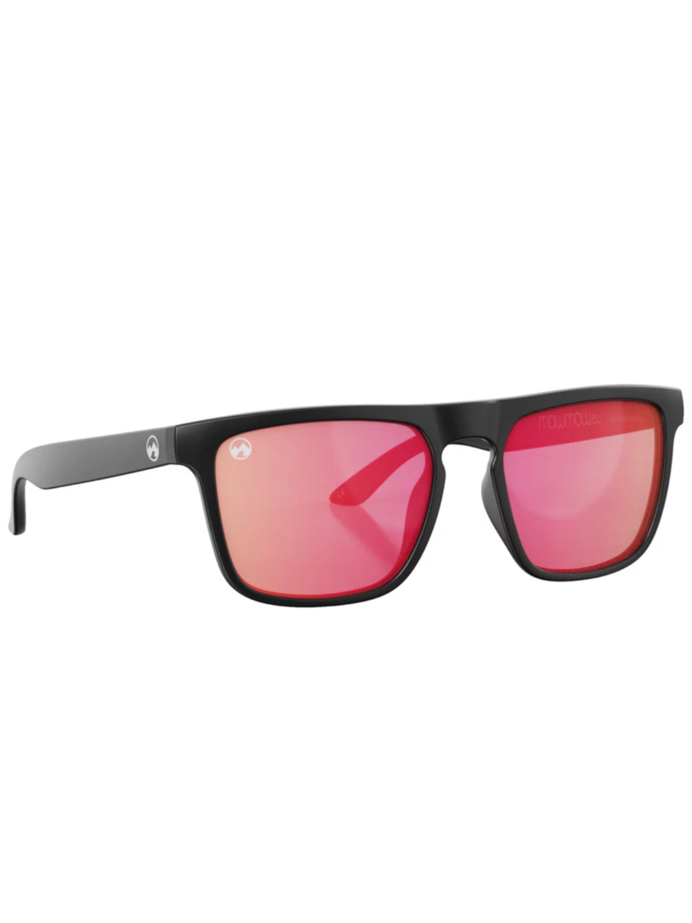 Mowmow Sportzonnebril 'MowMow Thor Sunglasses - Polarized - Men - Women - Black' in Rood