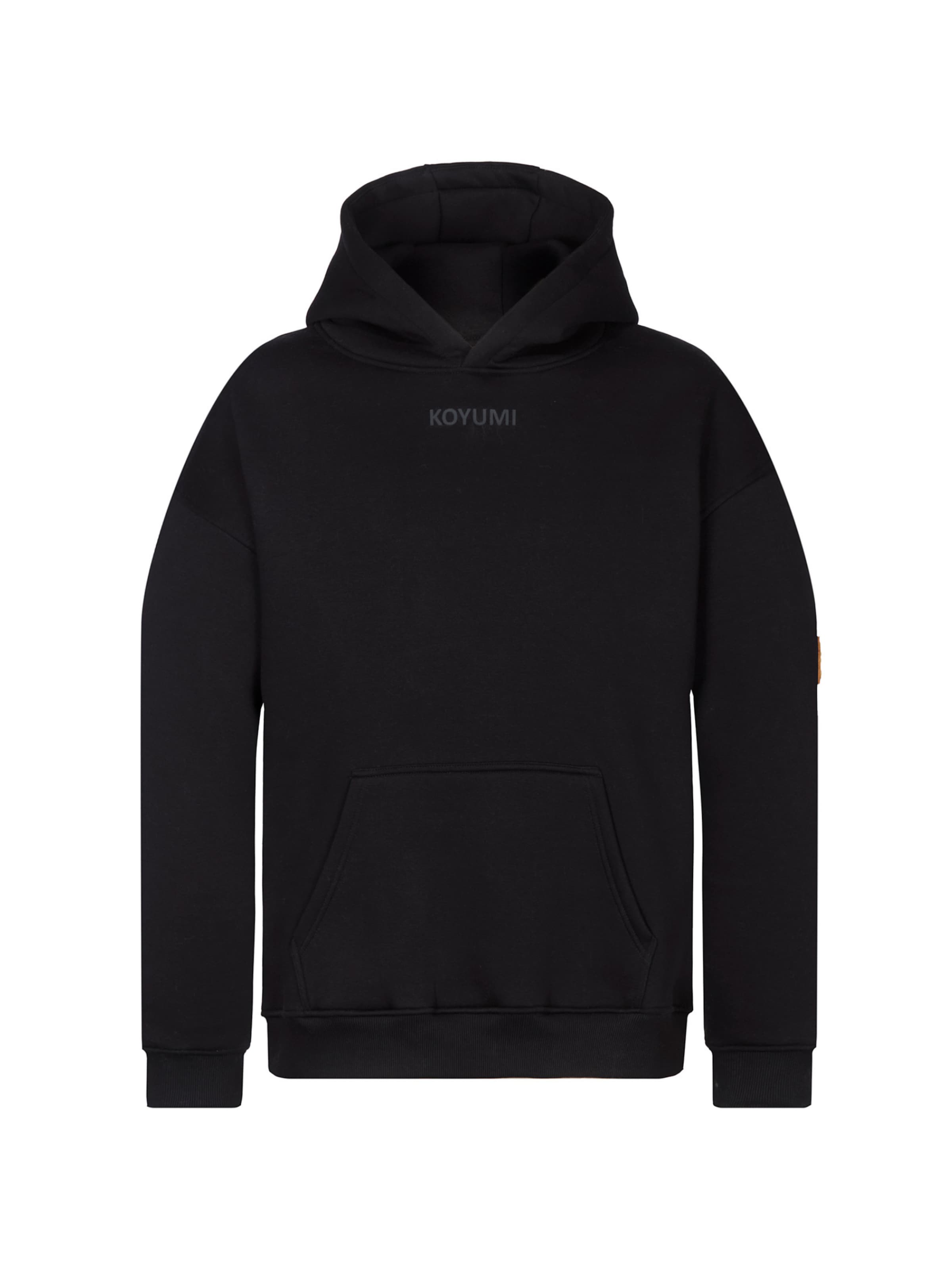 Koyumi Sweatshirt in Black: front