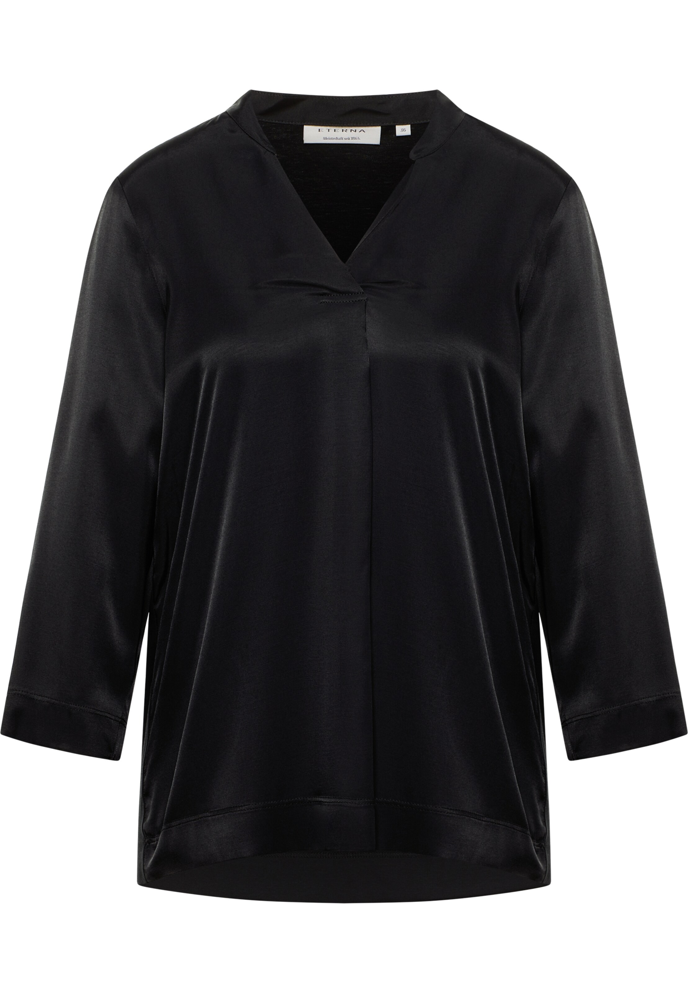 ETERNA Bluse in Schwarz: Vorderseite