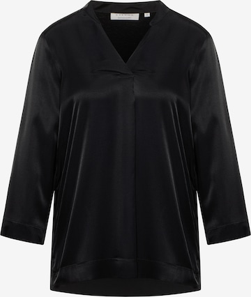 ETERNA Blouse in Zwart: voorkant