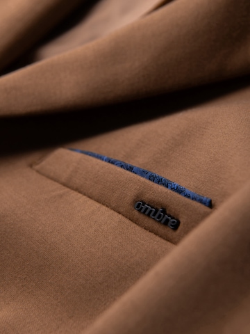 Ombre Regular Fit Sakko‌‌‌‌‌‌‌‌‌ in Braun
