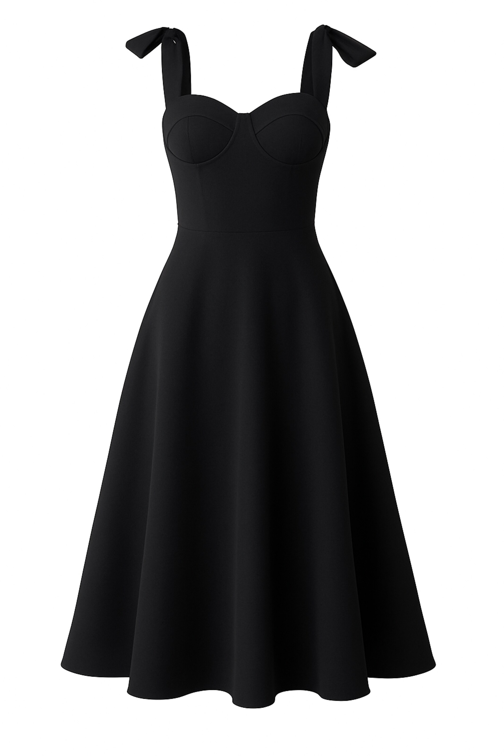 WOMAN VISION Kleid in Schwarz: Vorderseite