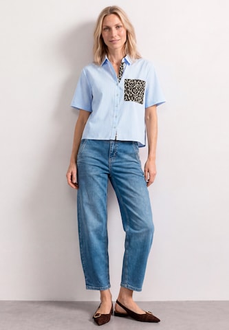 STREET ONE Bluse in Blau