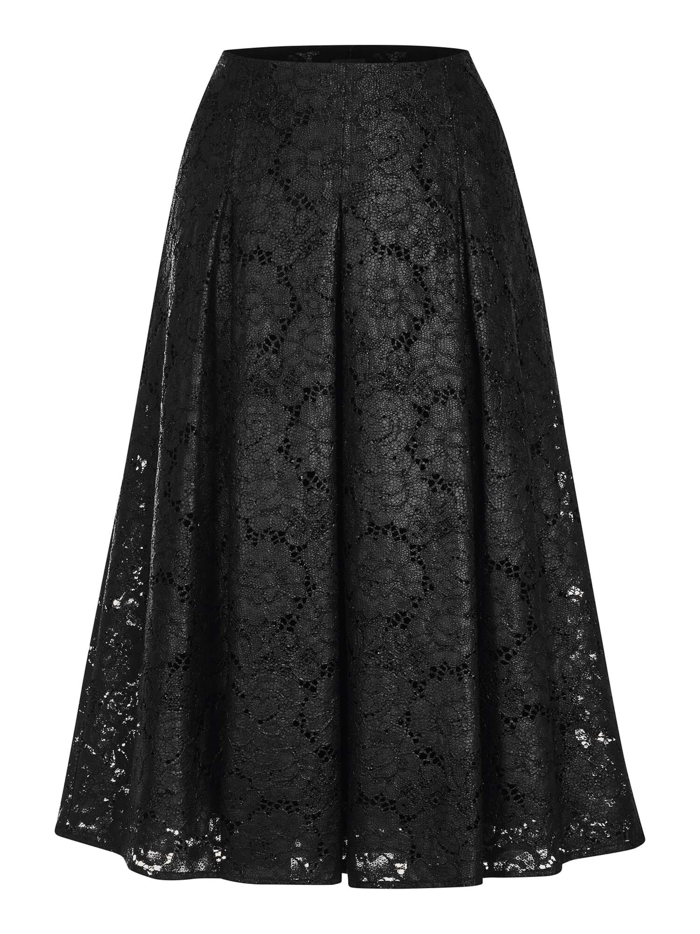 Jupe MADELEINE en noir : devant