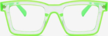 VEYREY Sonnenbrille 'Twinklepond' in Grün: Vorderseite