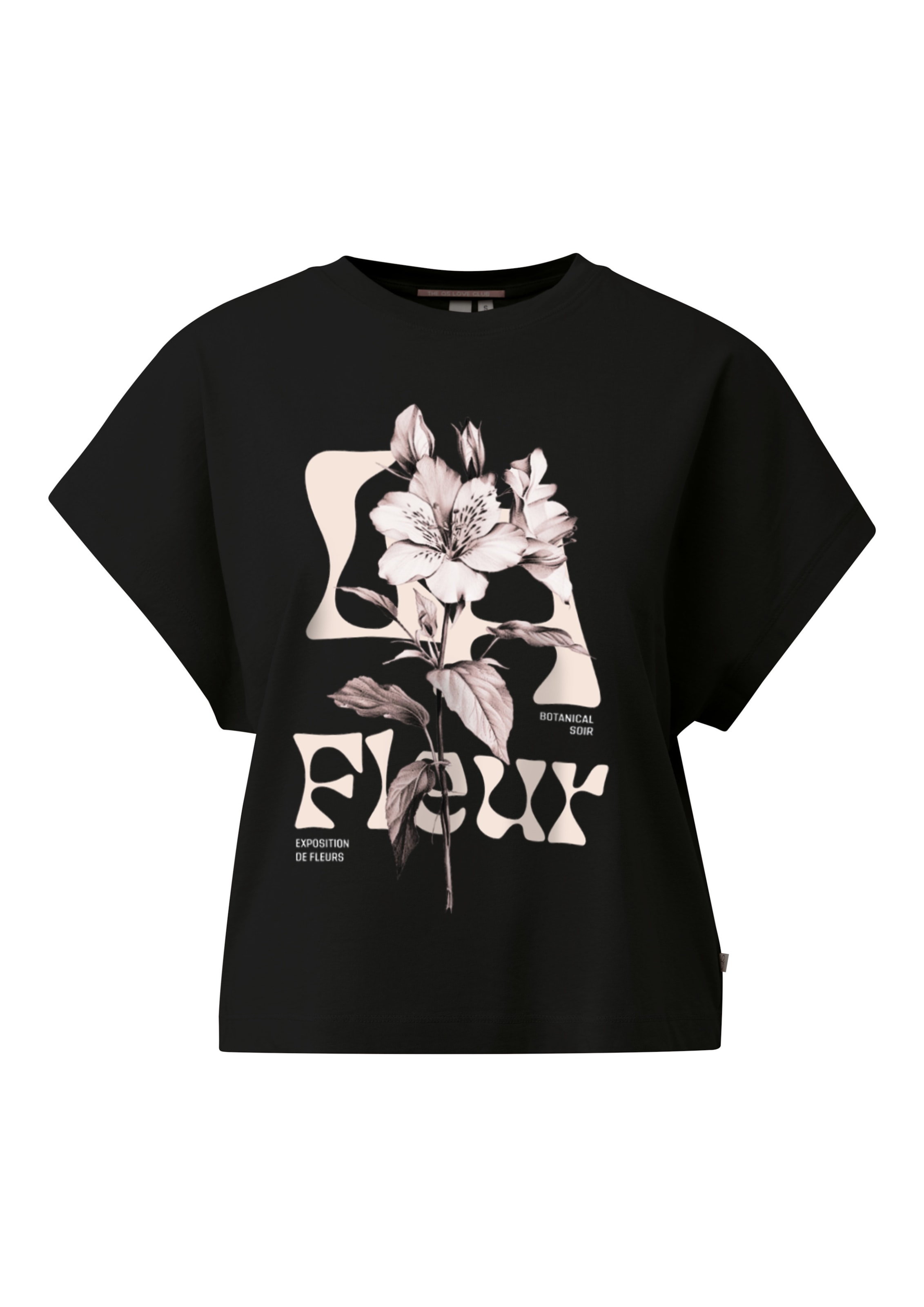 QS Shirt in Black: front