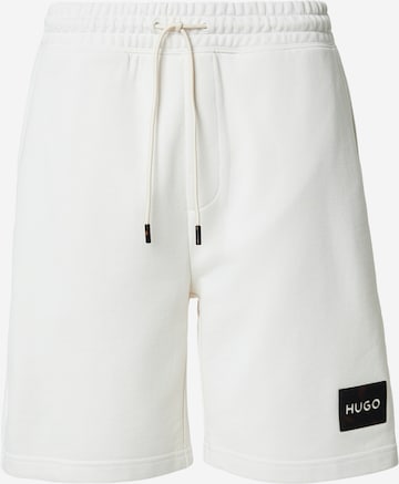 Pantalon 'Darix' HUGO en beige : devant