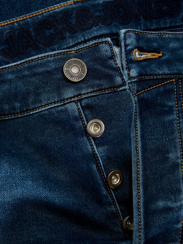 JACK & JONES Slimfit Kavbojke | modra barva