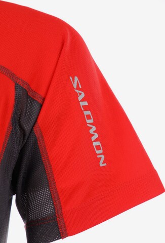 SALOMON Sport-Shirt S in Rot