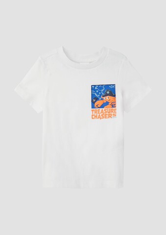 T-Shirt s.Oliver en blanc
