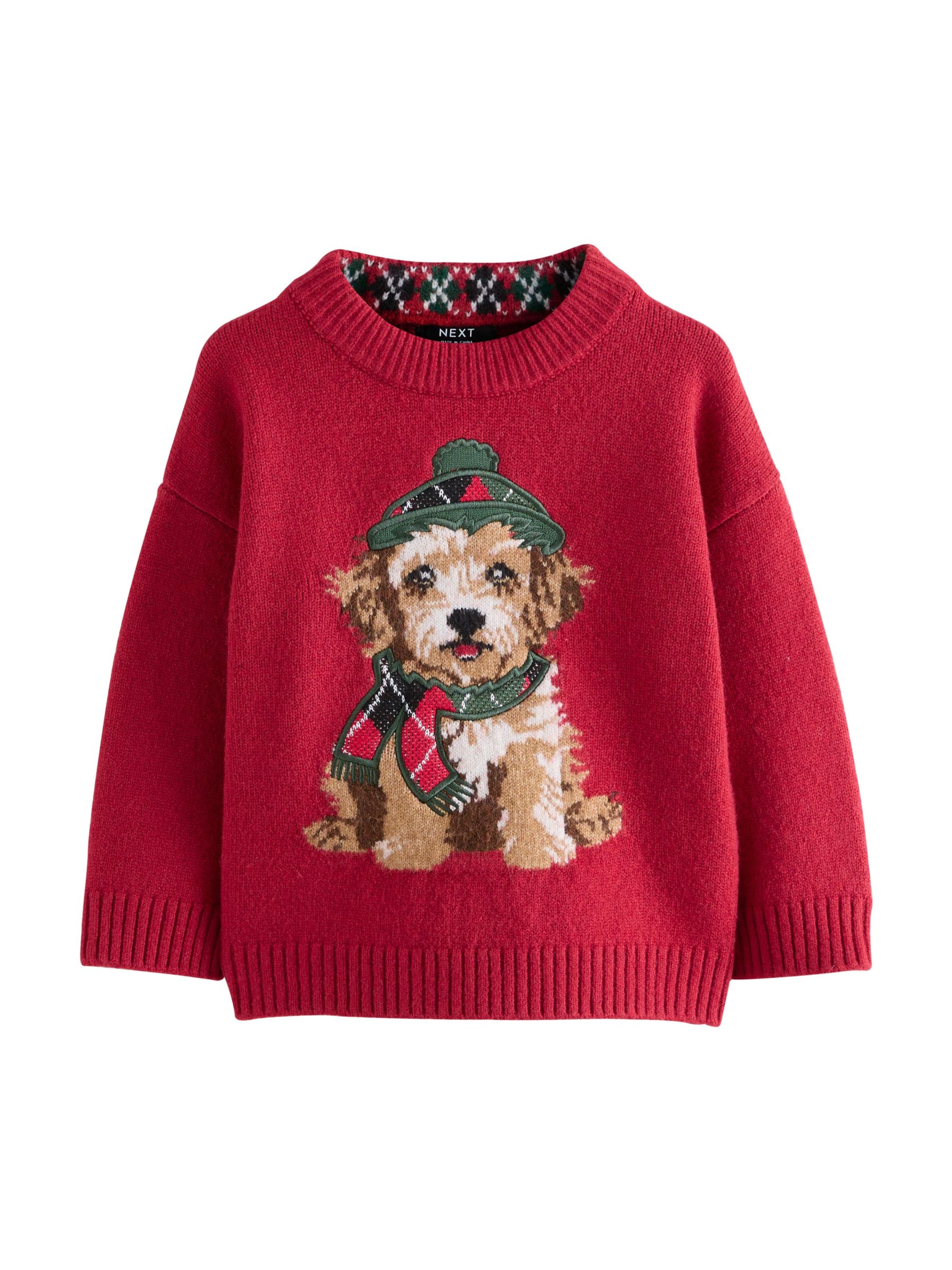 Next Pulover | rdeča barva: sprednja stran