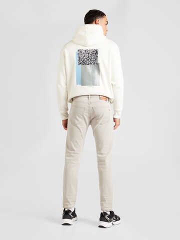 DIESEL regular Jeans '2019 D-STRUKT' i hvid