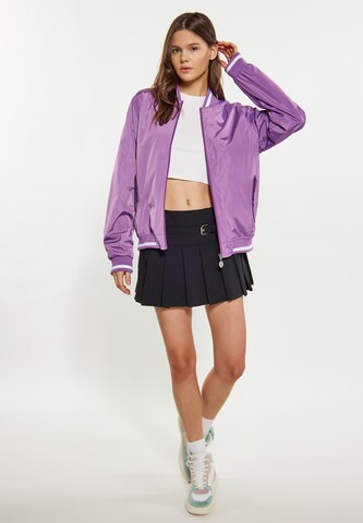 myMo ATHLSR Between-Season Jacket in Purple