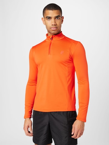 PROTEST Athletic Sweatshirt 'WILL' in Orange: front