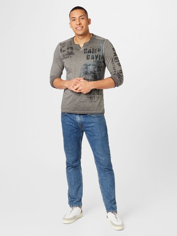 CAMP DAVID Shirt in Grau