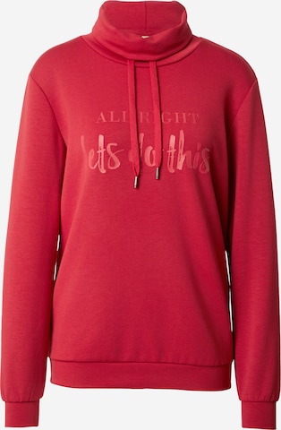 Soyaconcept Sweatshirt 'BANU 274' in Rot: Vorderseite