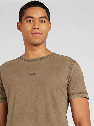 BOSS T-Shirt 'Tokks' in Grün