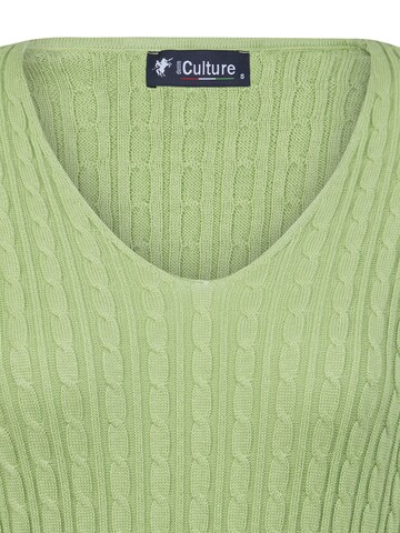 Pullover 'Beatrice' di DENIM CULTURE in verde