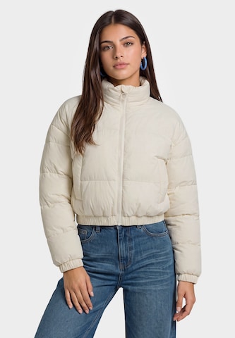 Veste d’hiver MYMO en beige : devant