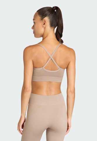 ADIDAS PERFORMANCE - Bustier Sujetador deportivo 'Essentials' en marrón