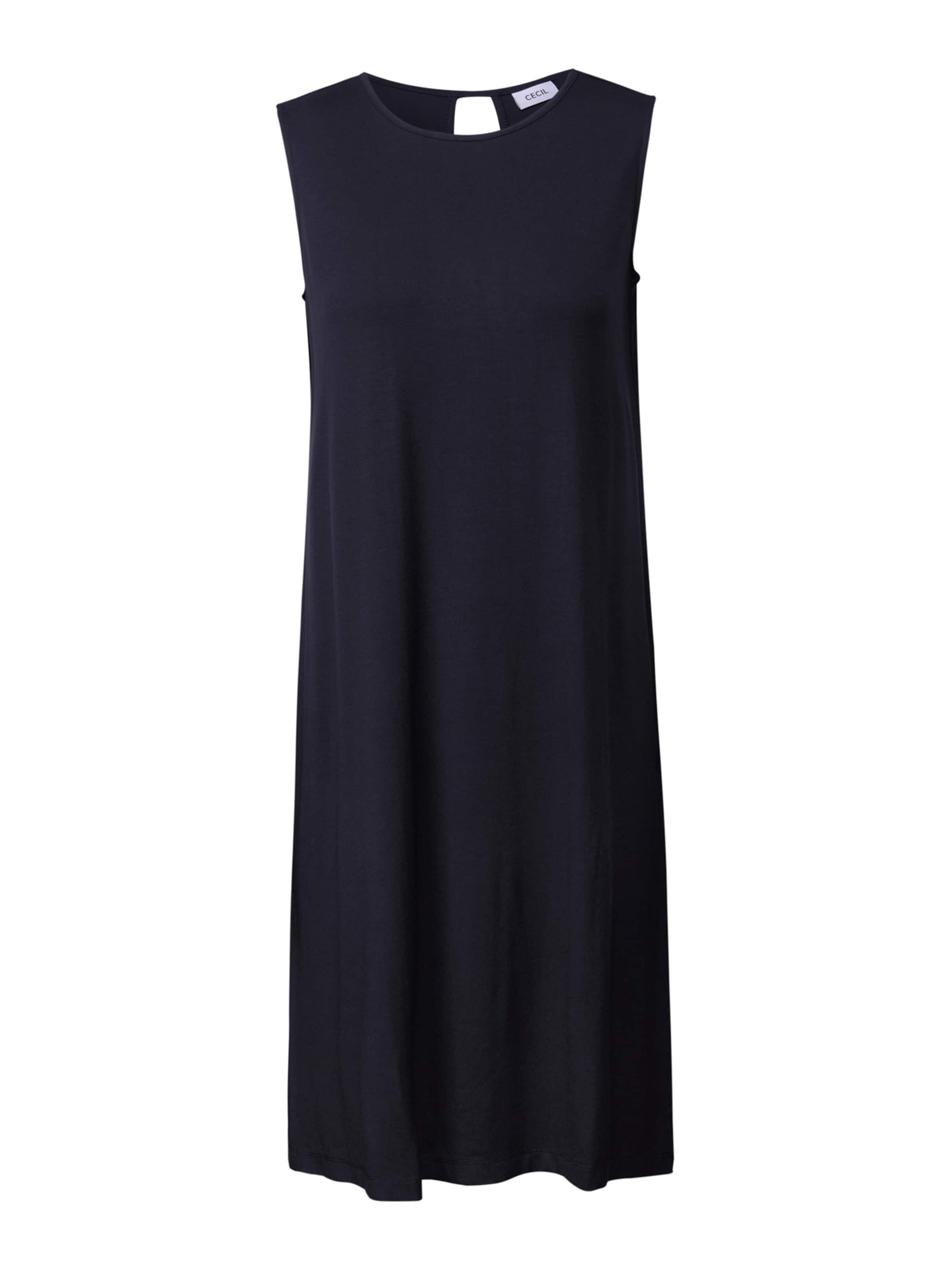 CECIL Klänning 'Solid' i blå: framsida