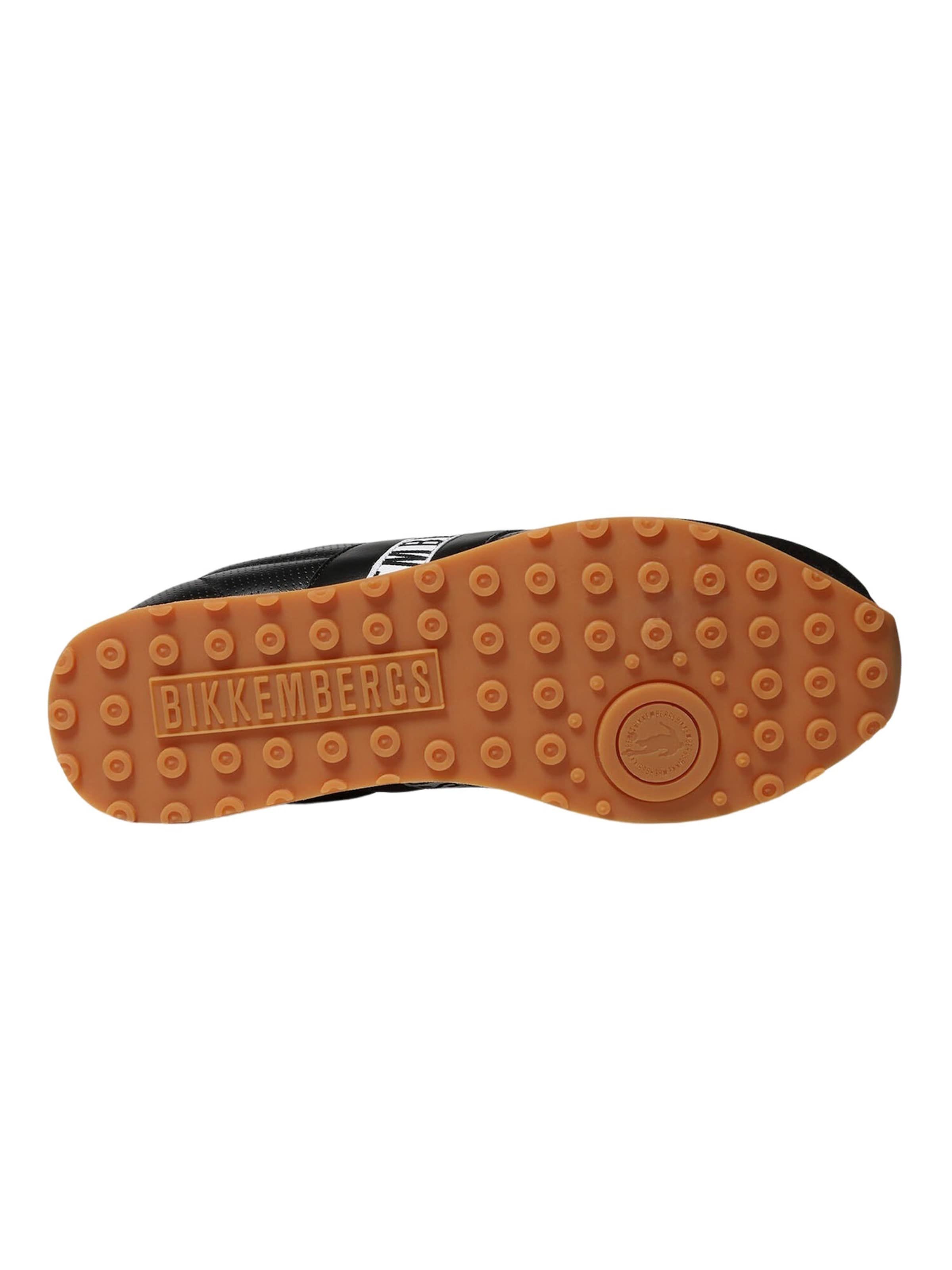 BIKKEMBERGS Platform trainers 'Soccer' in Black