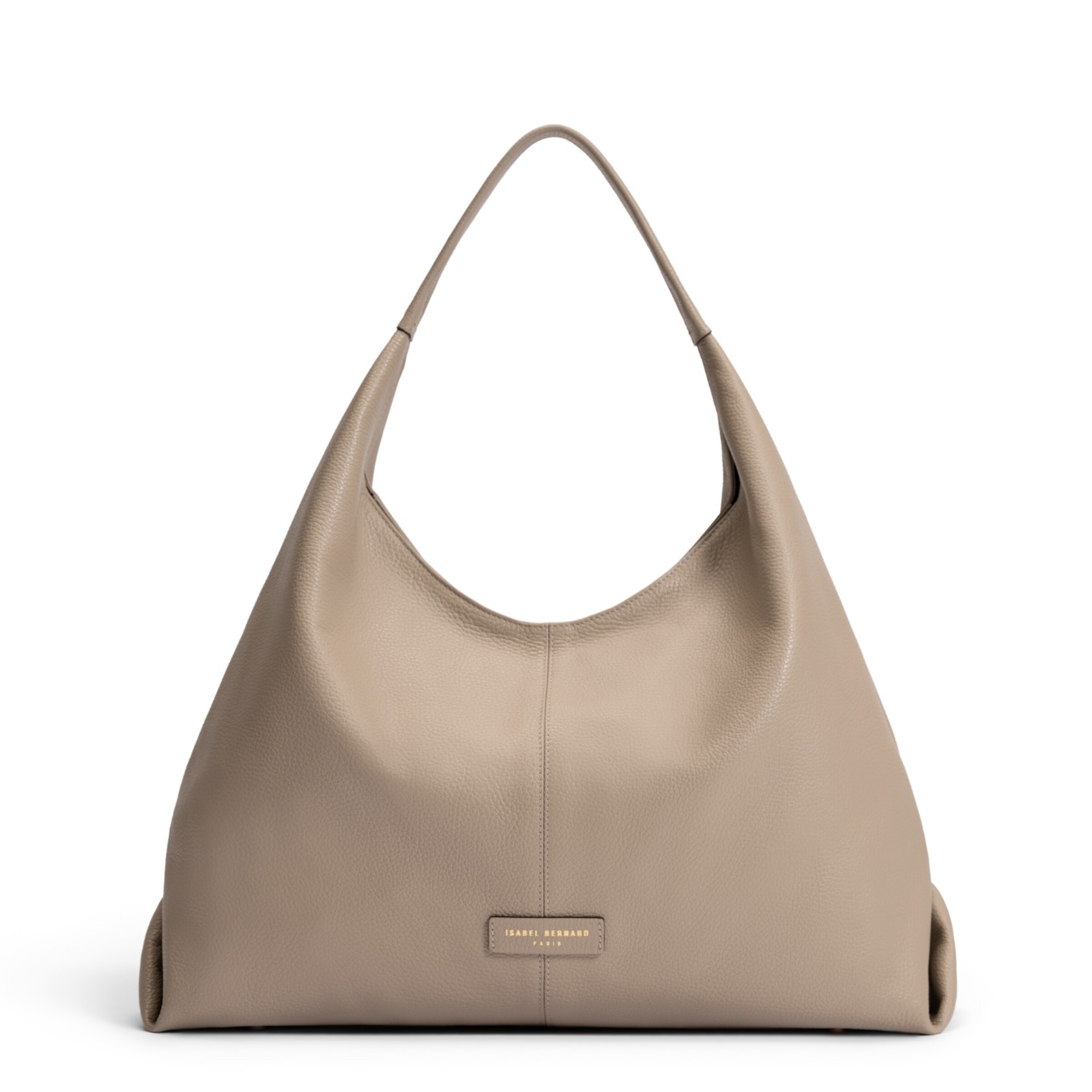 Isabel Bernard Shoulder Bag in Grey: front