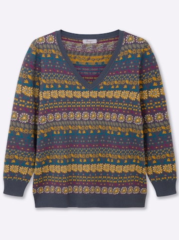 SHEEGO Pullover in Blau: Vorderseite