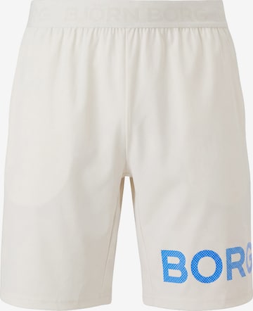 BJÖRN BORG Urheiluhousut värissä valkoinen: etupuoli