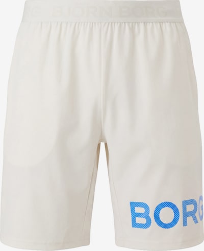 BJÖRN BORG Spodnie sportowe w rozmiarze S w kolorze lazur / offwhitem, Podgląd produktu