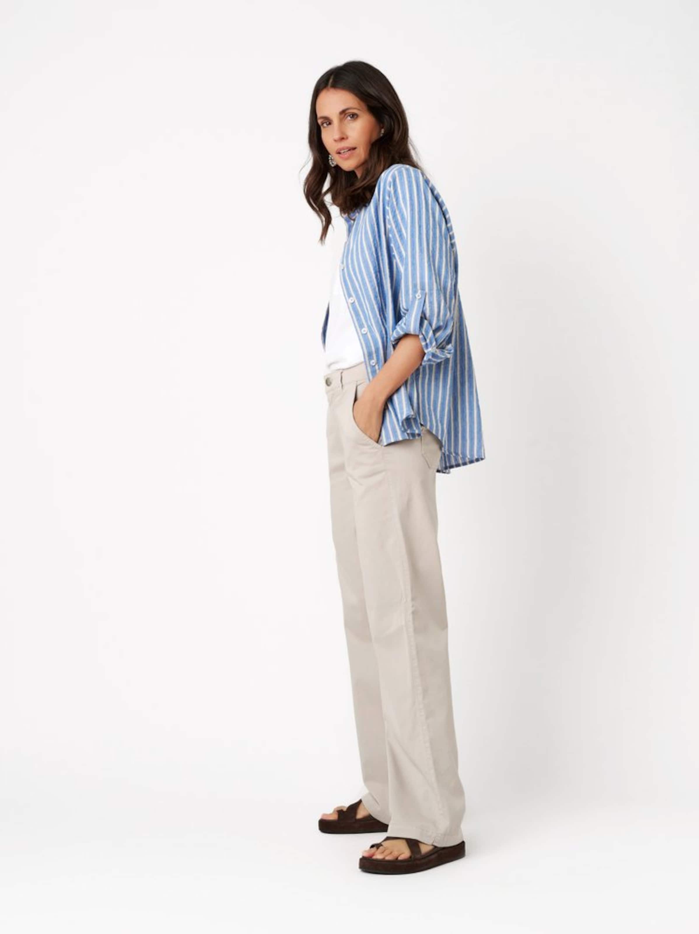 TONI Regular Pants in Beige: front