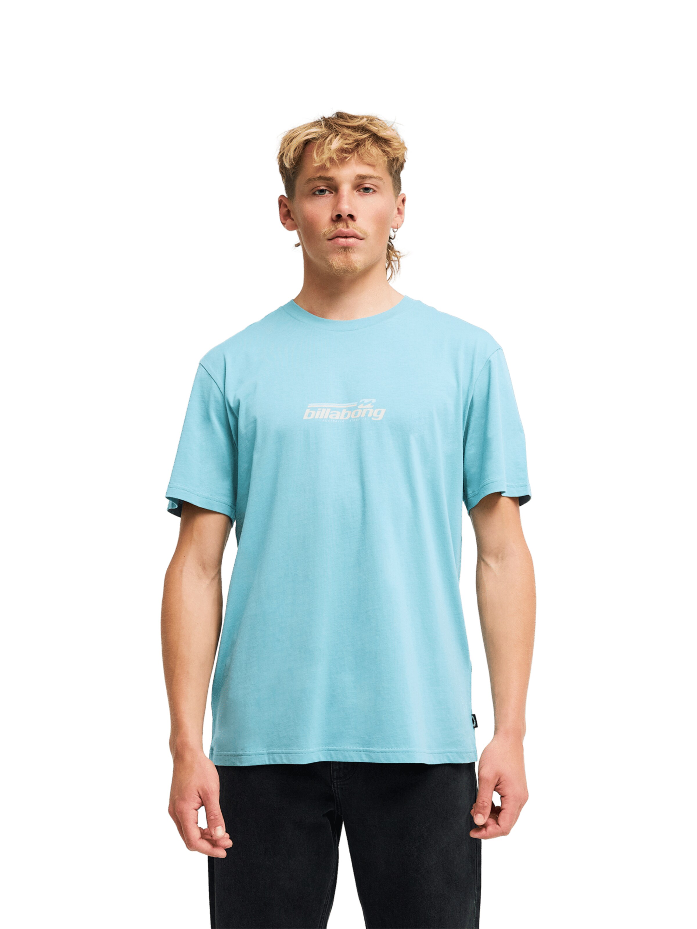 BILLABONG Shirt 'Word Mark' in Blue: front