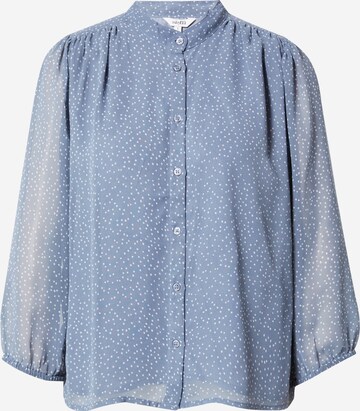 mbym Blouse 'Solstice' in Blauw: voorkant