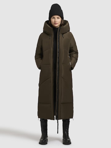 khujo - Casaco de inverno ' PRAYCE ' em verde