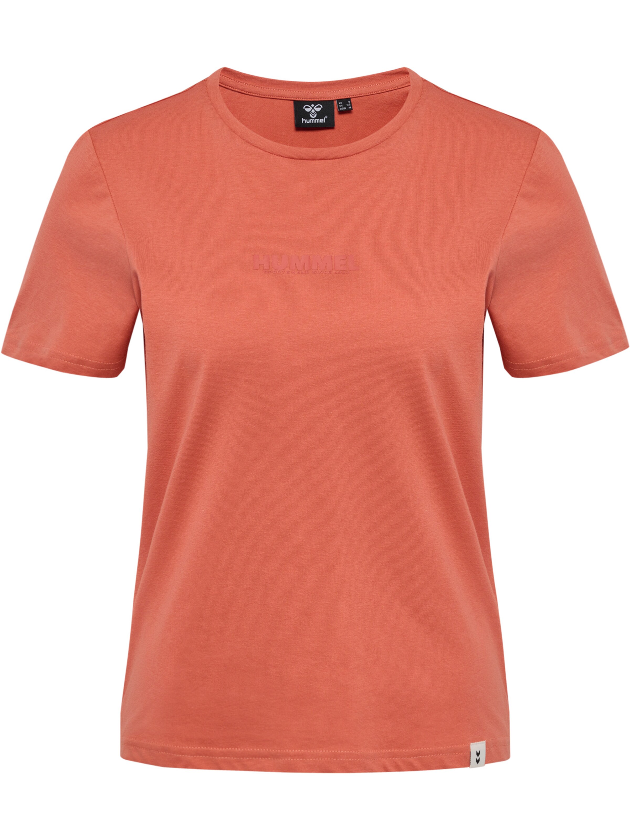 Hummel T-shirt 'Legacy' i orange: framsida