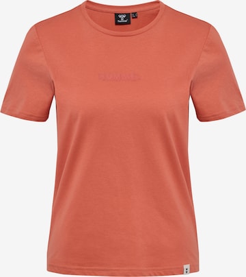 Hummel Functioneel shirt 'LEGACY' in Oranje: voorkant