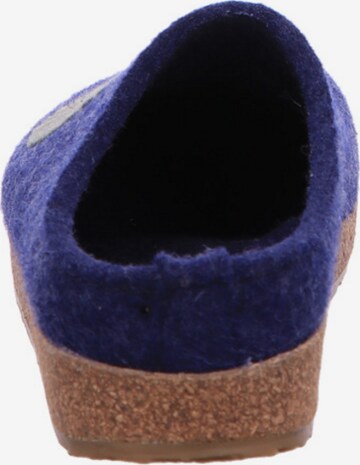 HAFLINGER Pantolette 'Radius' in Blau