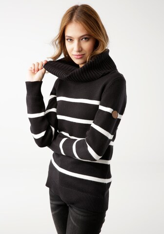 KangaROOS Sweater in Black: front