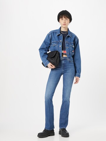 TOMMY HILFIGER Bootcut Jeansy w kolorze niebieski