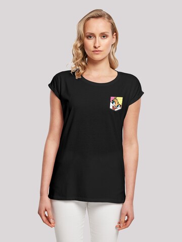 T-shirt 'Looney Tunes Lola Bunny Face' F4NT4STIC en noir : devant