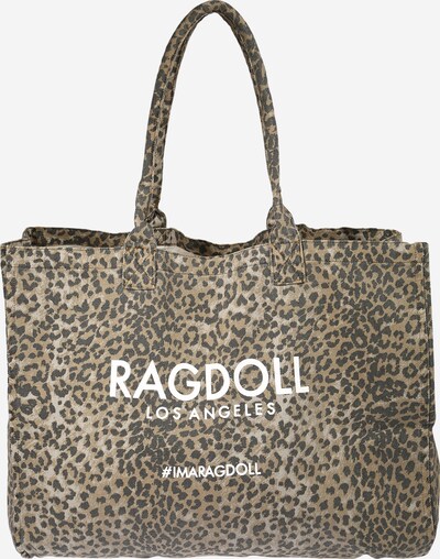 Ragdoll LA Shopper in beige / braun / schwarz / weiß, Produktansicht