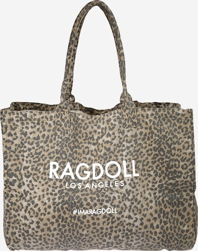 Ragdoll LA Cabas en beige / marron / noir / blanc, Vue avec produit