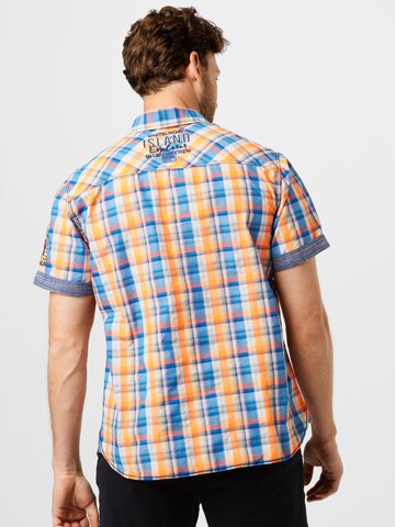 Coupe regular Chemise 'Fly and Cruise' CAMP DAVID en orange