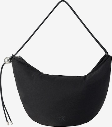 Borsa a spalla di Calvin Klein in nero: frontale