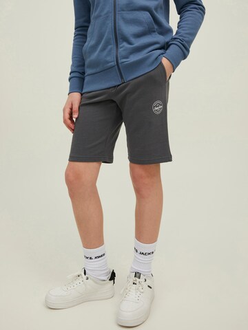 Jack & Jones Junior Regular Broek 'Shark' in Grijs: voorkant